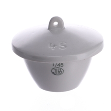 Porcelain Crucible, with Lid: 25ml - Pack of 10
